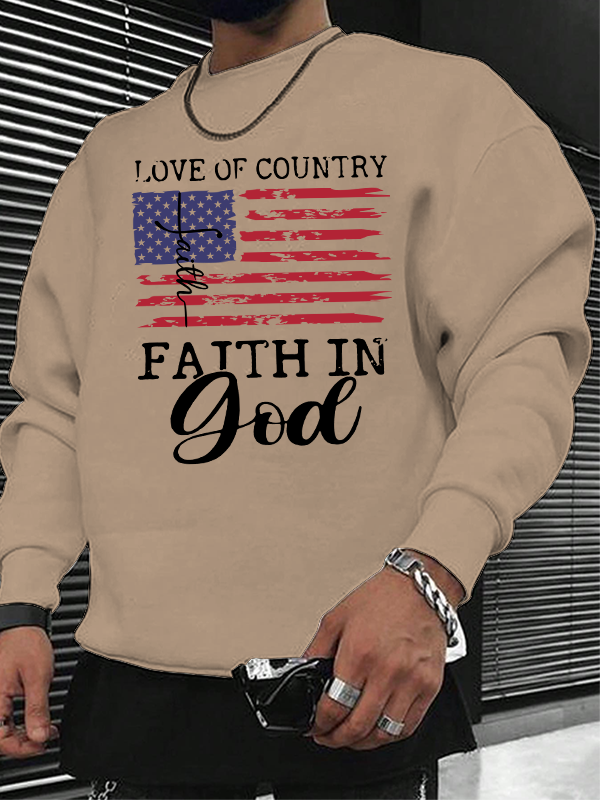 Faith In God Christian Sweatshirt
