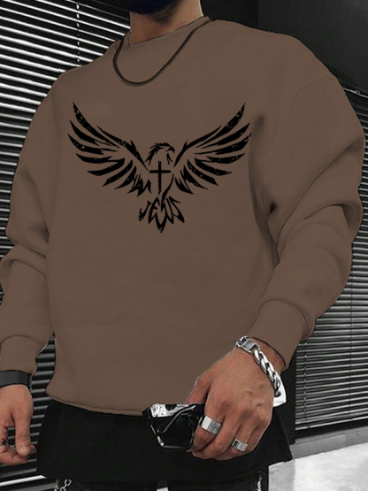 Wings Like Eagles Christian Sweatshirt