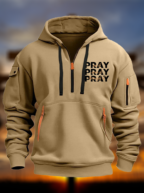 Pray Jesus God Christian Zipper Hoodies