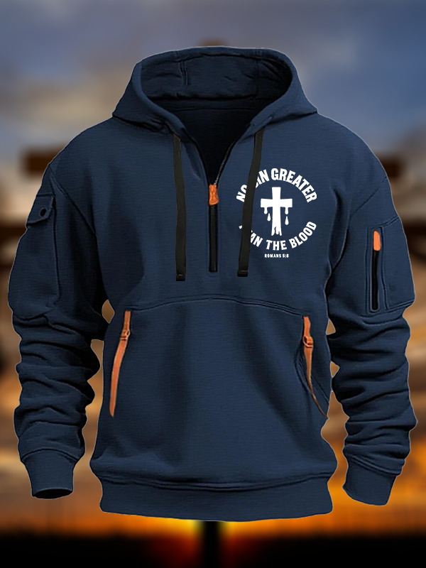 No Sin Greater Than The Blood Jesus God Christian Zipper Hoodies