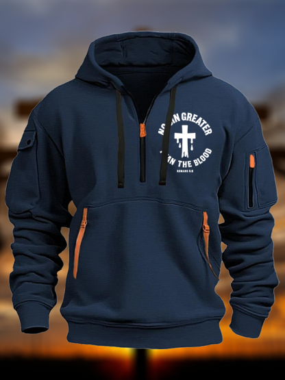 No Sin Greater Than The Blood Jesus God Christian Zipper Hoodies
