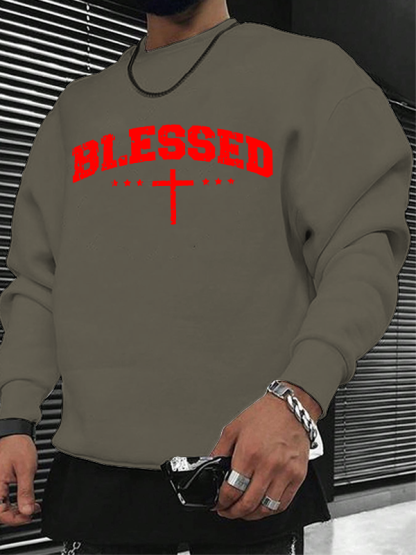 Blessed Cross  Christian Sweatshirt