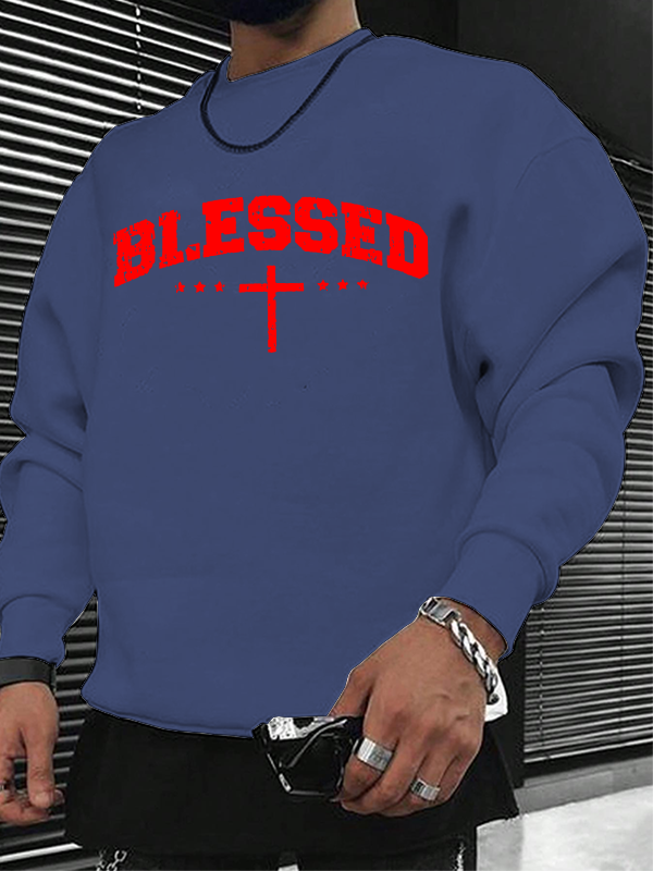 Blessed Cross  Christian Sweatshirt