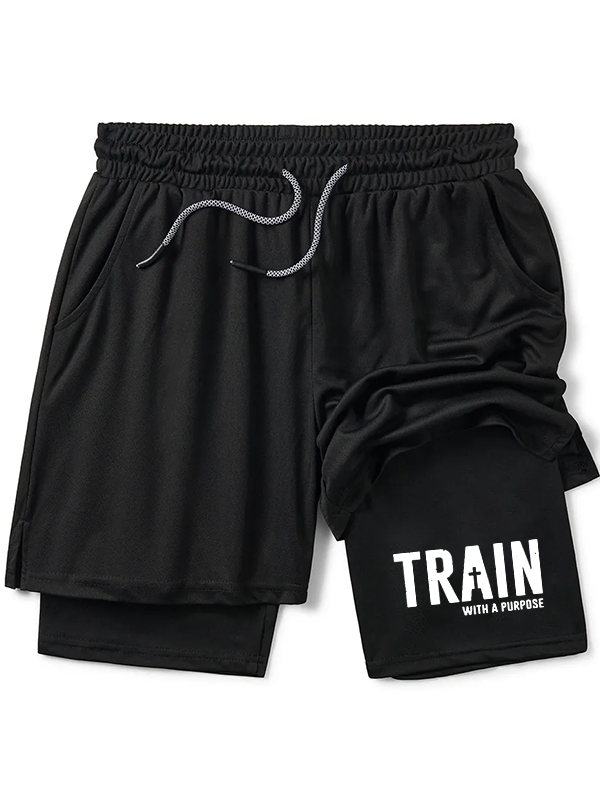 Train With A Purpose Christian Performance Shorts