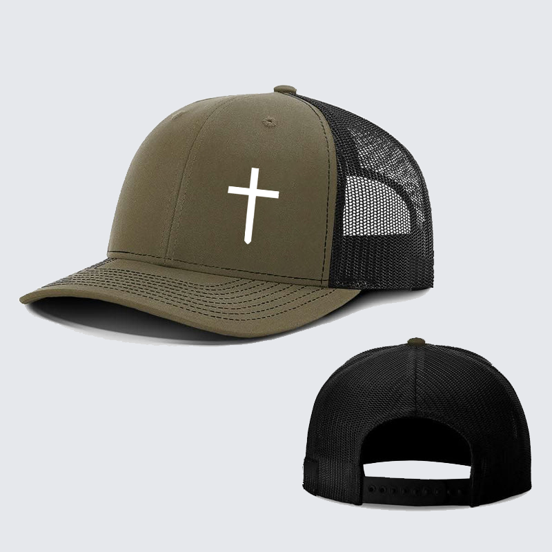 Cross Jesus God Christian Richardson Hat