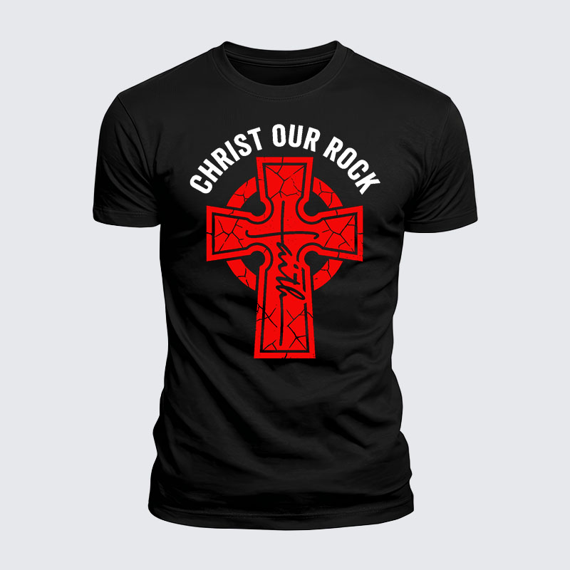 [Copy]Faith Jesus God Christian  – Luxe Mercerized Interlock Cotton Tee