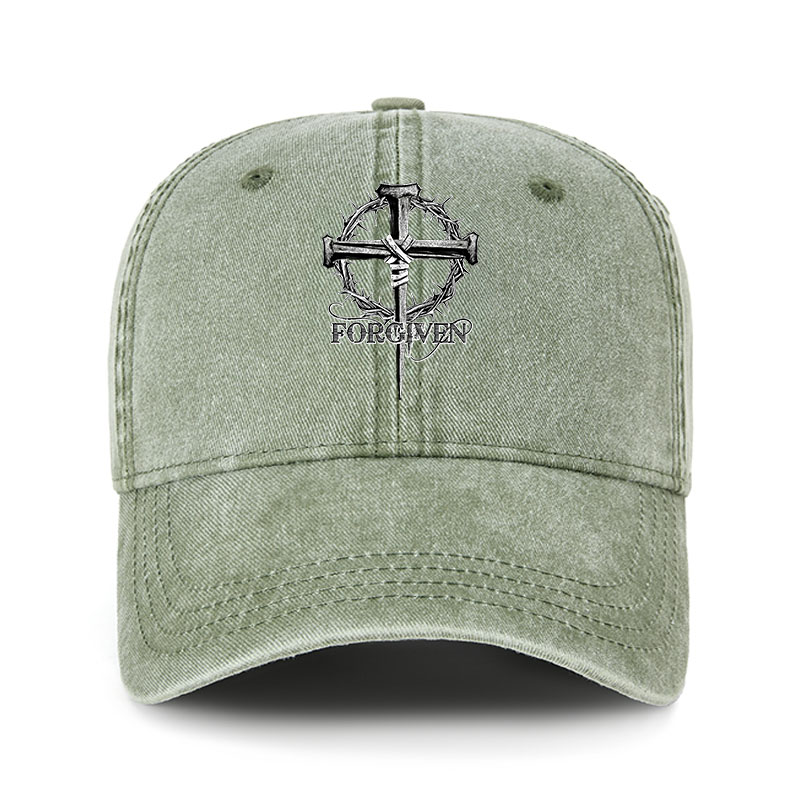 Heritage Washed Cap - Cross Forgiven
