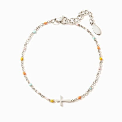 Christian 925 Sterling Silver Cross bracelet