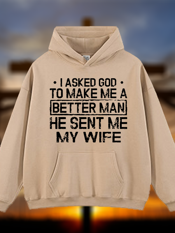 [Copy]Isaiah 6:8 Christian ‘Send Me’ Plush Fleece-Lined Hoodie