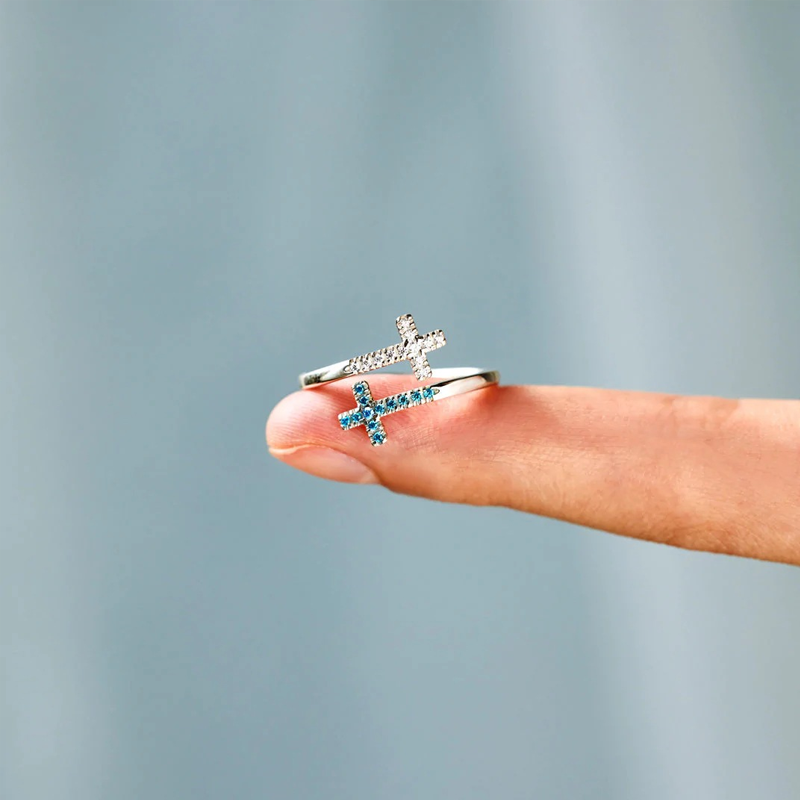 [Copy]Cross Christian 925 Sterling Silver Ring