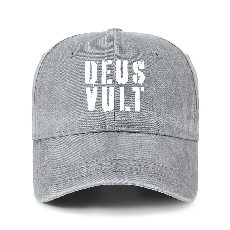 Heritage Washed Cap - Deus Vult 