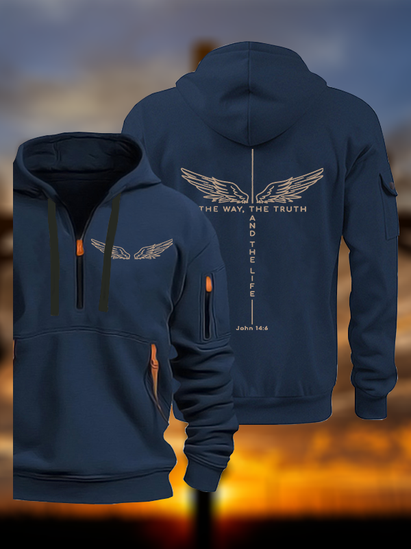 The Way The Truth The Life Jesus God Christian Zipper Hoodies