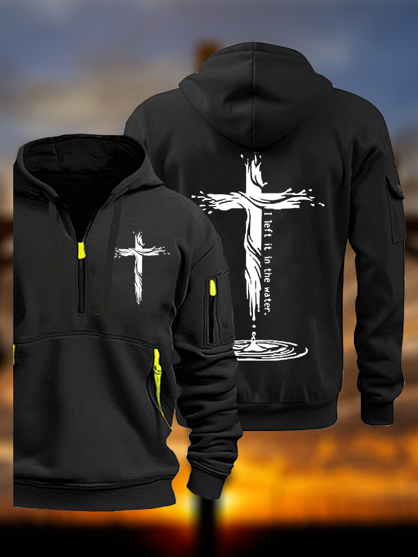 I Left It in the Water Jesus God Christian Zipper Hoodies