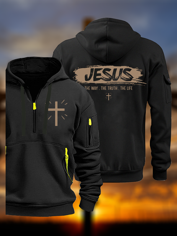 Jesus The Way The Truth The Life Jesus God Christian Zipper Hoodies