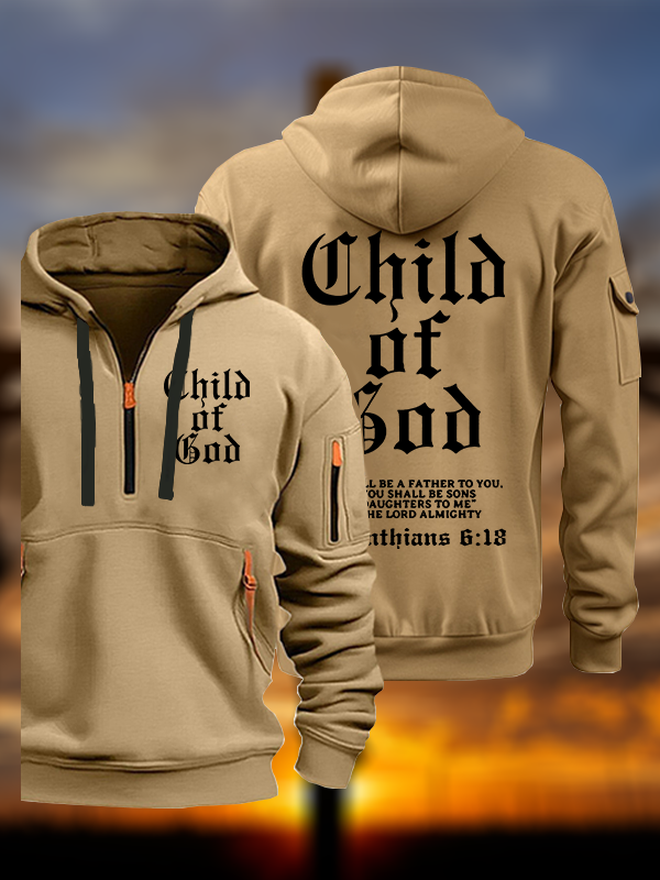 Child Of God Jesus God Christian Zipper Hoodies