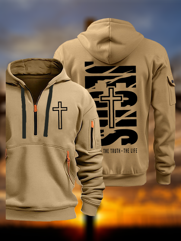 Jesus The Way The Truth The Life Jesus God Christian Zipper Hoodies