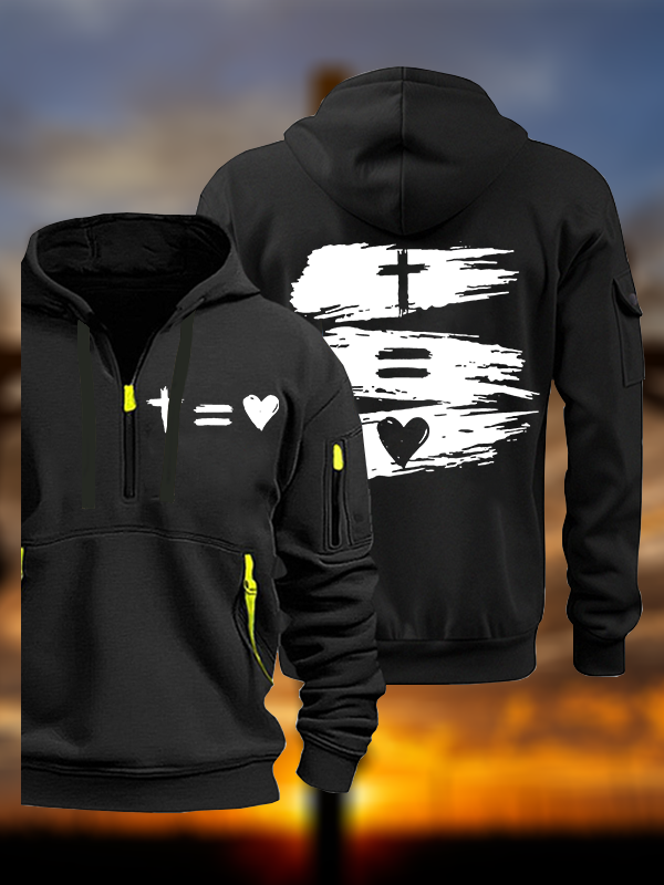 Jesus is Love Jesus God Christian Zipper Hoodies
