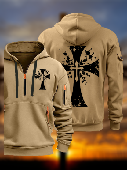 Cross Jesus God Christian Zipper Hoodies