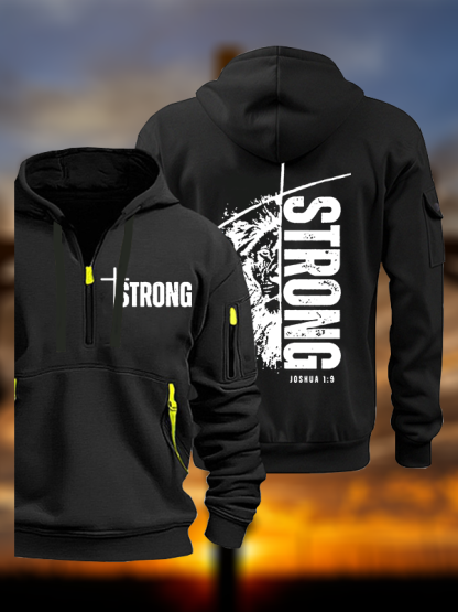 Strong Lion of Judah Jesus God Christian Zipper Hoodies