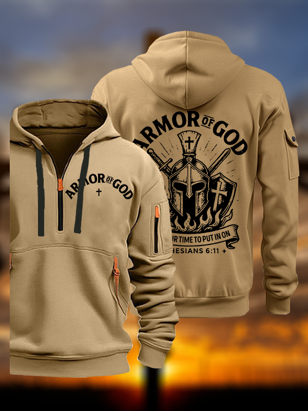 Armor Of God Jesus God Christian Zipper Hoodies