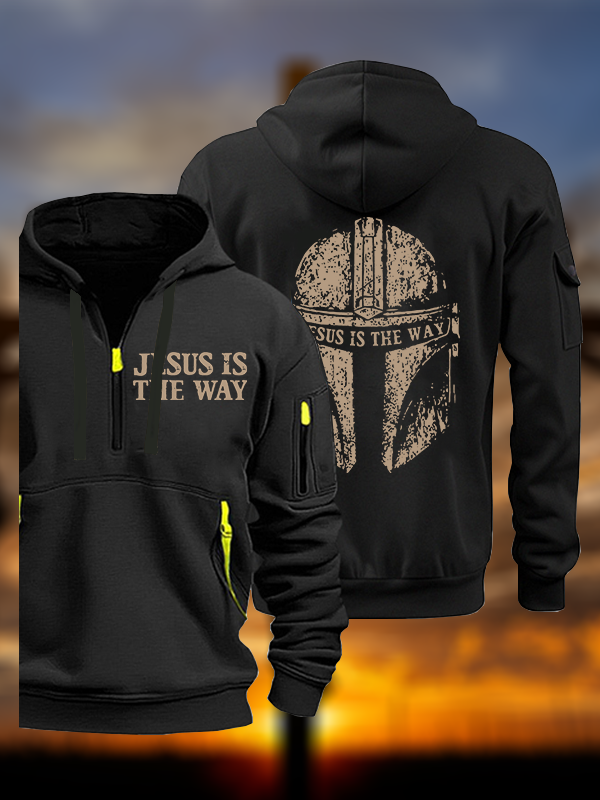 Jesus Is The Way Jesus God Christian Zipper Hoodies