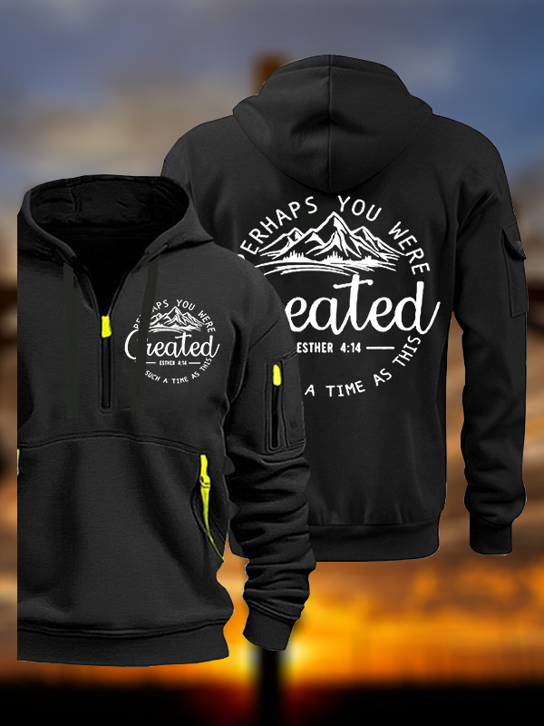 Perhaps You Were Created For Such A Time As This Jesus God Christian Zipper Hoodies