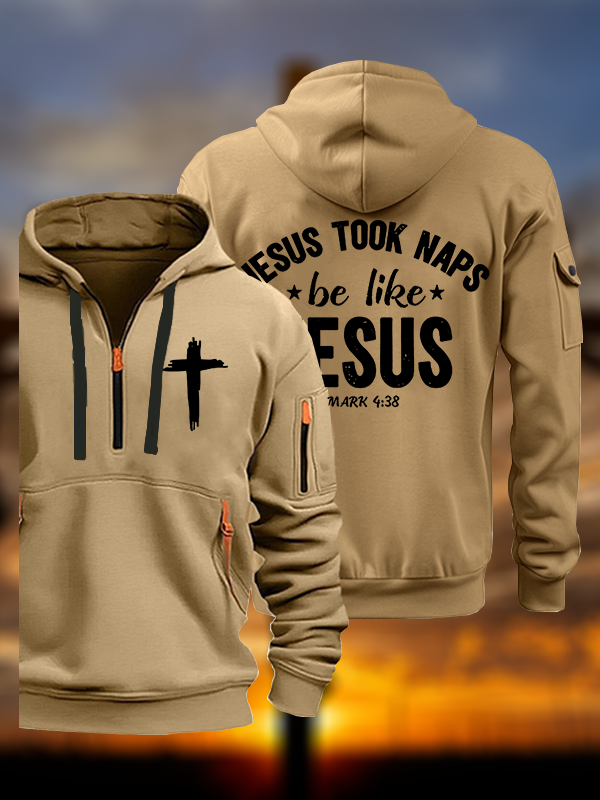 Jesus Took Naps Be Like Jesus Jesus God Christian Zipper Hoodies