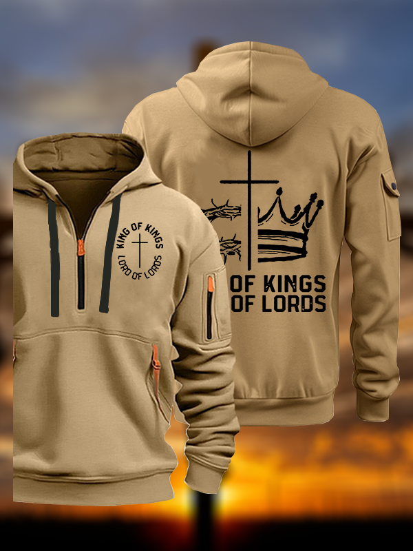 King Of Kings Lord Of Lords  Jesus God Christian Zipper Hoodies