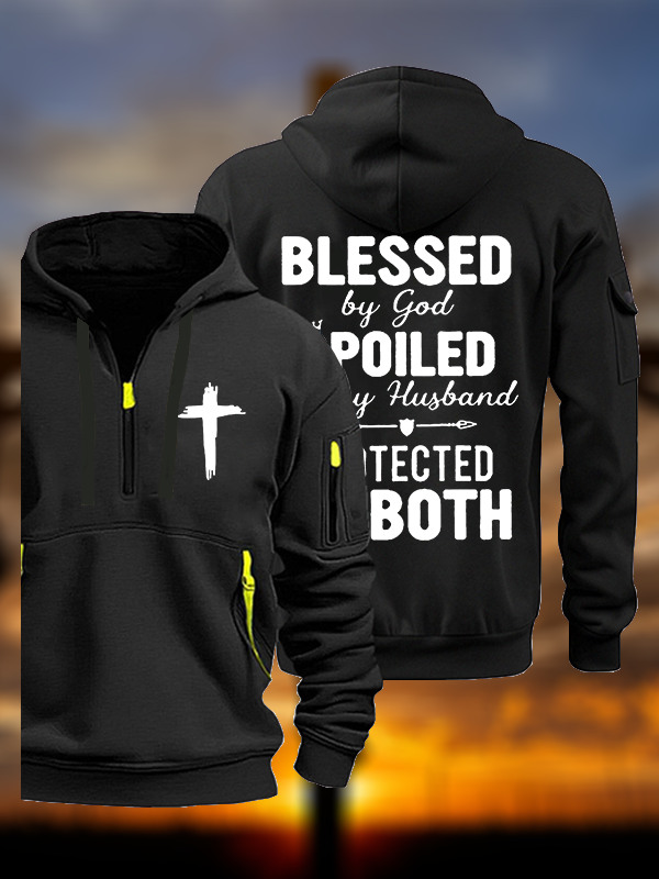 God Bless Jesus God Christian Zipper Hoodies