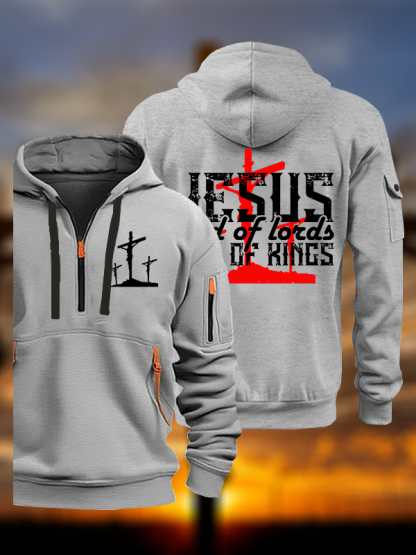 King Of Kings Lord Of Lords Jesus God Christian Zipper Hoodies