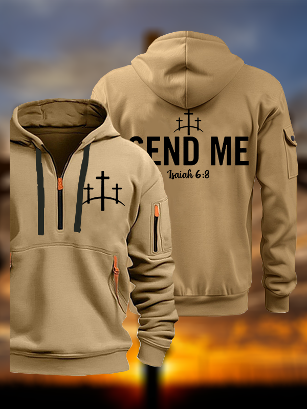 Send Me Jesus God Christian Zipper Hoodies