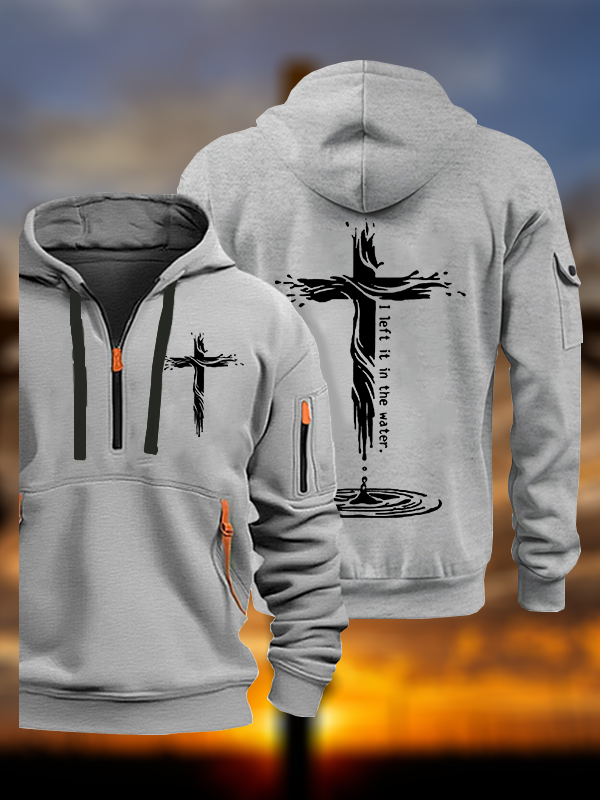 I Left It in the Water Jesus God Christian Zipper Hoodies