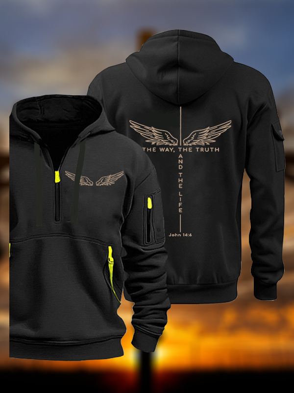 The Way The Truth The Life Jesus God Christian Zipper Hoodies
