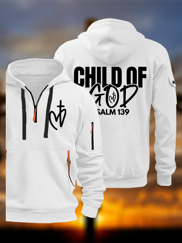 Child Of God Jesus God Christian Zipper Hoodies