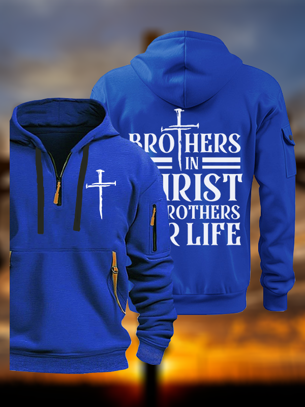 Brothers In Christ Jesus God Christian Zipper Hoodies