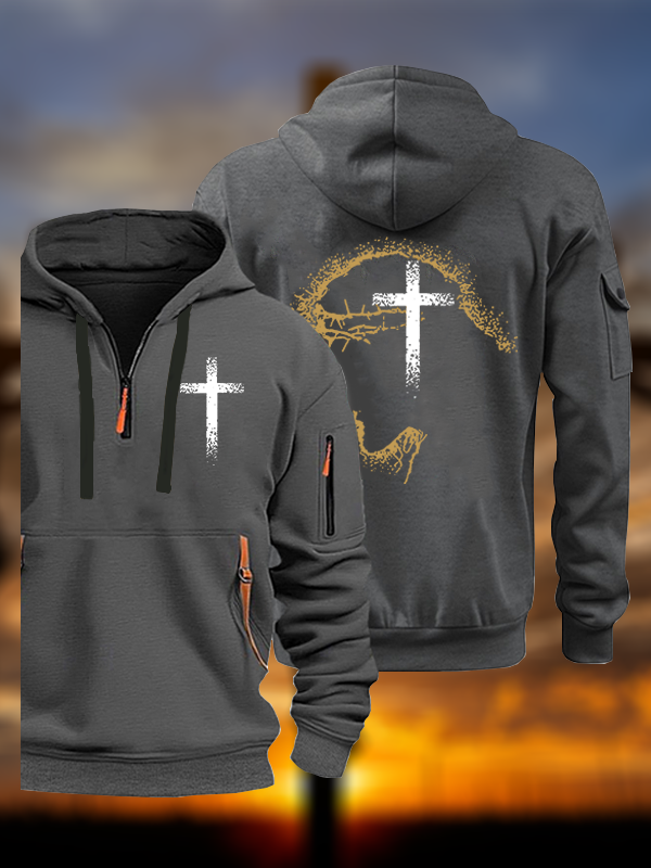 Savior in Silence Jesus God Christian Zipper Hoodies