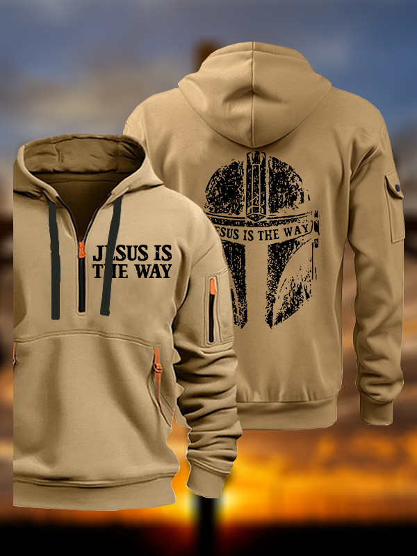 Jesus Is The Way Jesus God Christian Zipper Hoodies