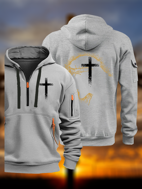 Savior in Silence Jesus God Christian Zipper Hoodies