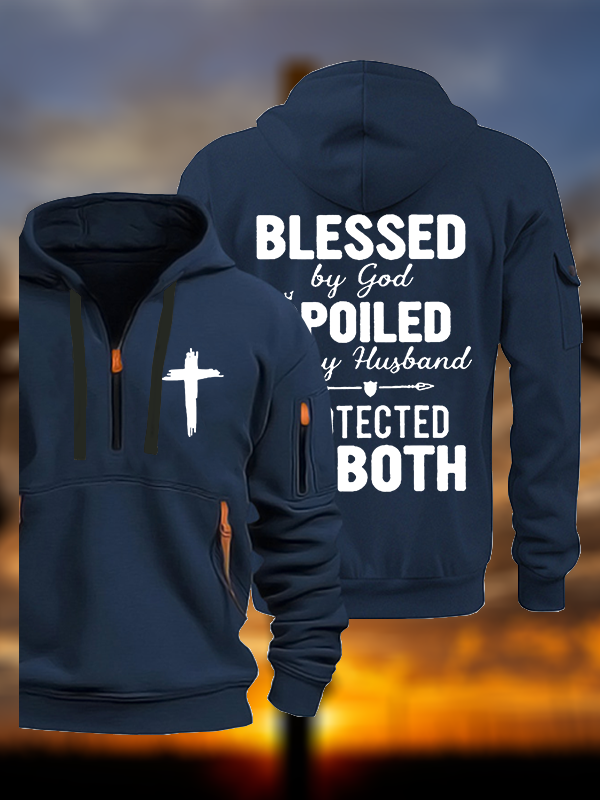 God Bless Jesus God Christian Zipper Hoodies