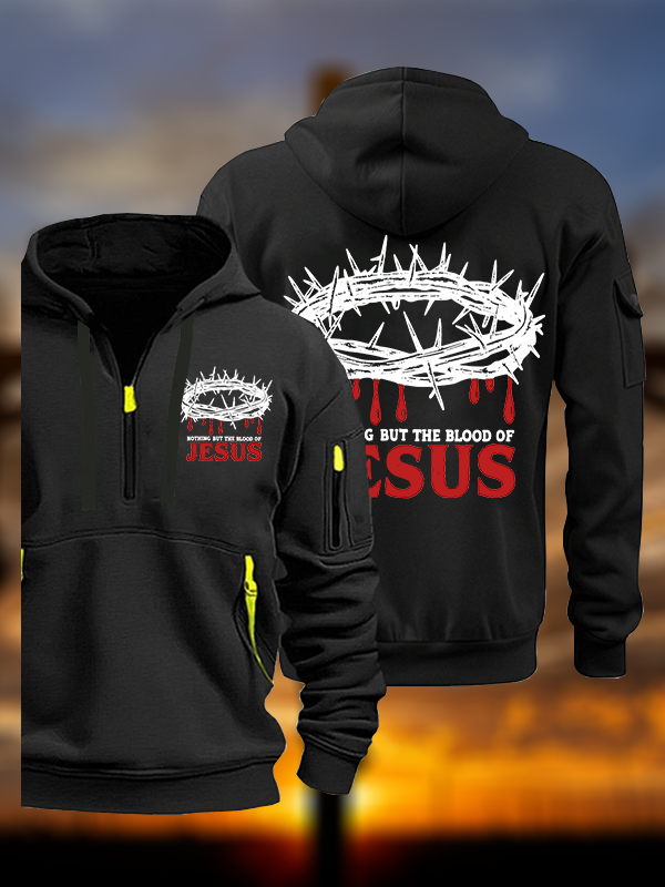 Blood Of Jesus  Jesus God Christian Zipper Hoodies