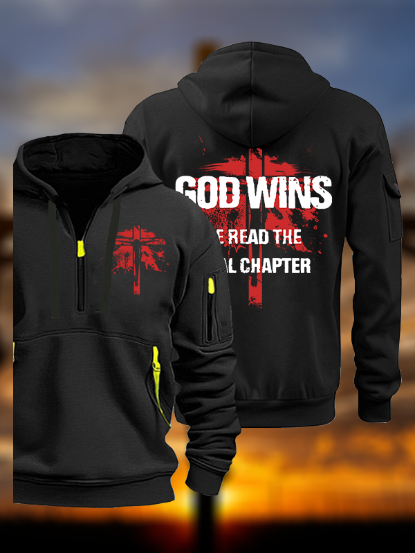 God Wins Jesus God Christian Zipper Hoodies