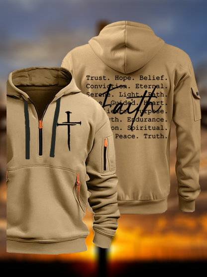 Faith Jesus God Christian Zipper Hoodies