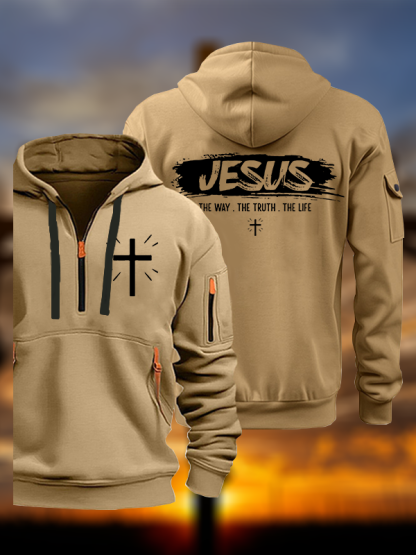 Jesus The Way The Truth The Life Jesus God Christian Zipper Hoodies