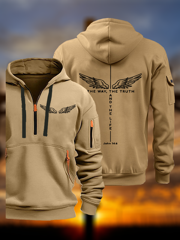The Way The Truth The Life Jesus God Christian Zipper Hoodies