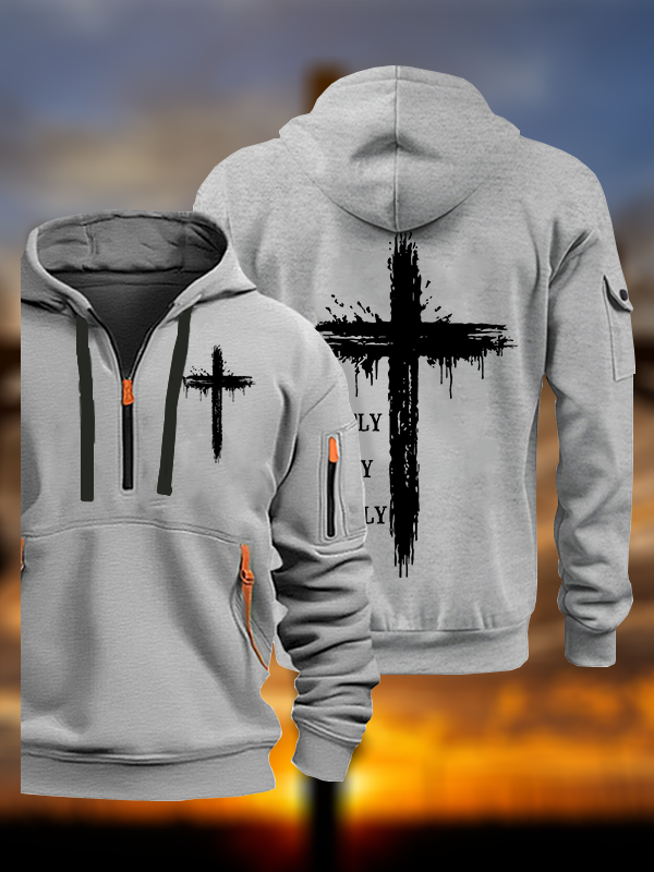 Act Justly Love Mercy Walk Humbly Jesus God Christian Zipper Hoodies