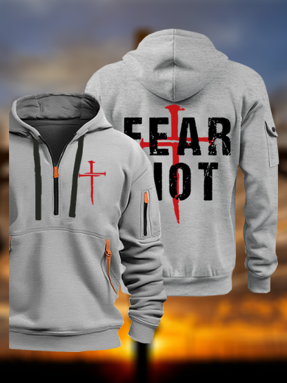 Fear Not Jesus God Christian Zipper Hoodies