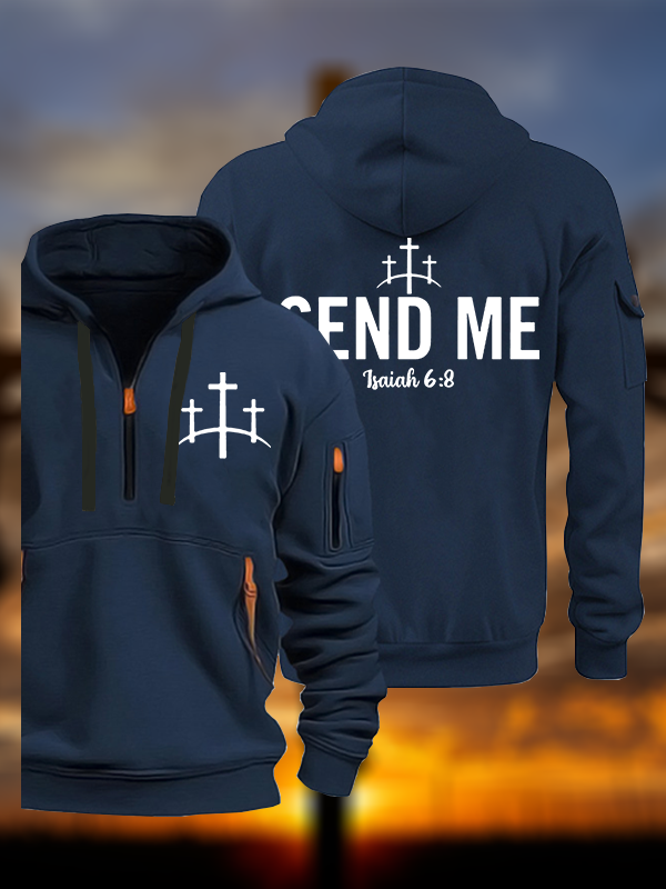 Send Me Jesus God Christian Zipper Hoodies