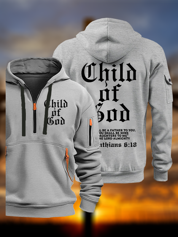 Child Of God Jesus God Christian Zipper Hoodies