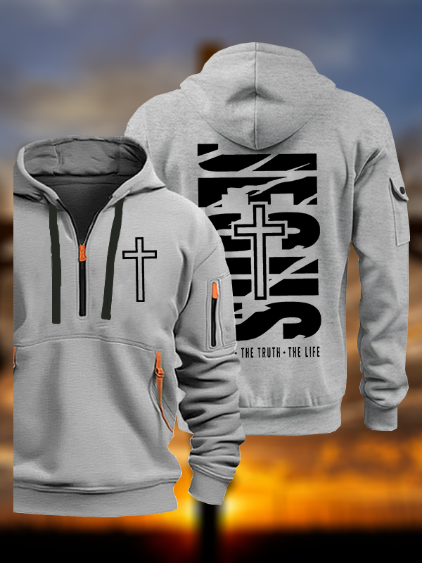 Jesus The Way The Truth The Life Jesus God Christian Zipper Hoodies