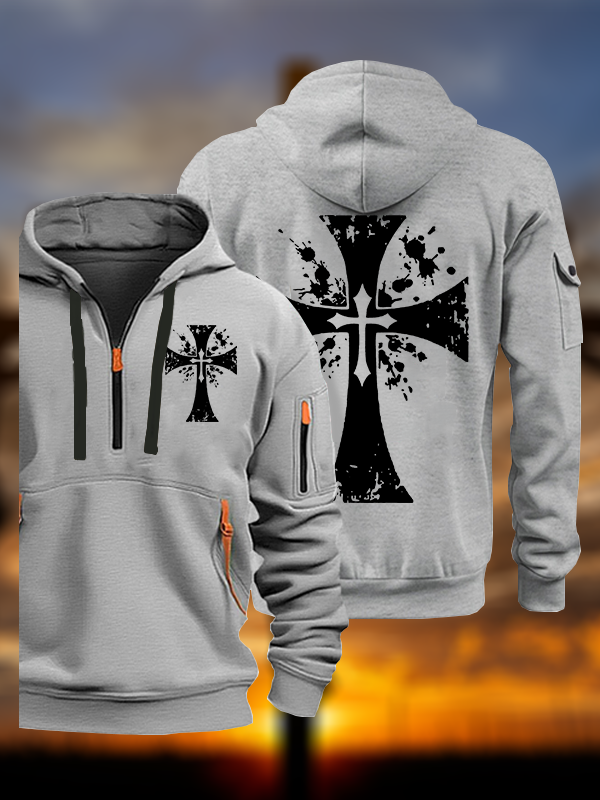 Cross Jesus God Christian Zipper Hoodies